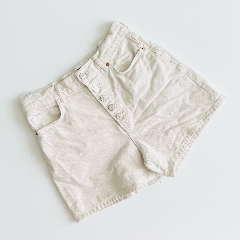 Reformation SIZE 26 Amy Button Fly High Rise shorts